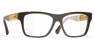 CHANEL CH 3478 women Brown Square Eyeglasses