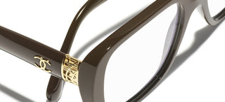 CHANEL CH 3479 women Brown Square Eyeglasses