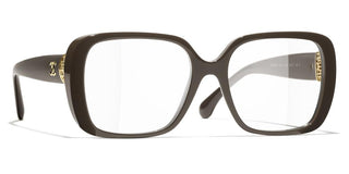 CHANEL CH 3479 women Brown Square Eyeglasses