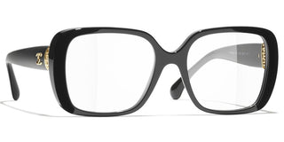 CHANEL CH 3479 women Black Square Eyeglasses