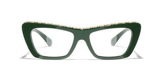 CHANEL CH 3480 women Green Butterfly Eyeglasses