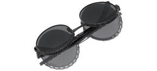 CHANEL CH 4265Q women Black Round Sunglasses