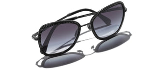 CHANEL CH 4277B women Black Square Sunglasses