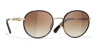 CHANEL CH 4282 women Gold Pantos Sunglasses