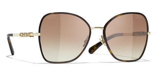 CHANEL CH 4283 women Gold Butterfly Sunglasses