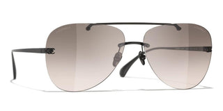 CHANEL CH 4285T women Grey Pilot Sunglasses