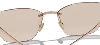 CHANEL CH 4286T women Rose gold Cat Eye Sunglasses