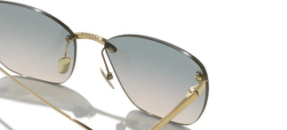 CHANEL CH 4286T women Gold Cat Eye Sunglasses