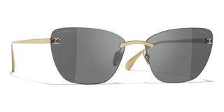 CHANEL CH 4286T women Gold Cat Eye Sunglasses