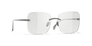 CHANEL CH 4287ST women Ruthenium Square Sunglasses