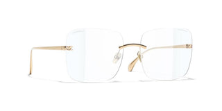 CHANEL CH 4287ST women Gold Square Sunglasses