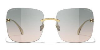 CHANEL CH 4287T women Gold Square Sunglasses