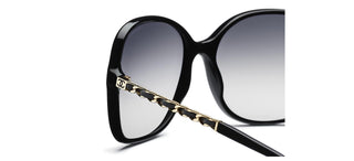 CHANEL CH 5210Q women Black Square Sunglasses