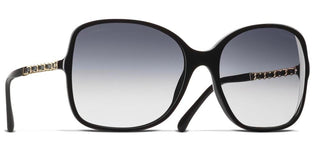 CHANEL CH 5210Q women Black Square Sunglasses