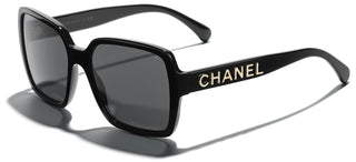 CHANEL CH 5408 women Black Square Sunglasses