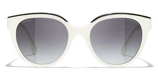 CHANEL CH 5414 women White Cat Eye Sunglasses