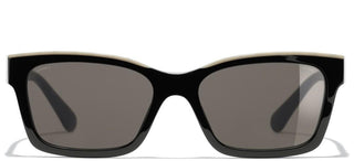 CHANEL CH 5417 women Black Square Sunglasses