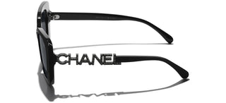 CHANEL CH 5422B women Black Square Sunglasses