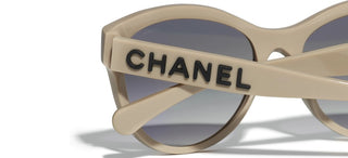 CHANEL CH 5458 women Brown Butterfly Sunglasses