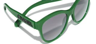 CHANEL CH 5458 women Green Butterfly Sunglasses