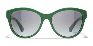 CHANEL CH 5458 women Green Butterfly Sunglasses