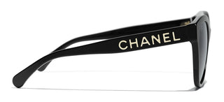 CHANEL CH 5458 women Black Butterfly Sunglasses