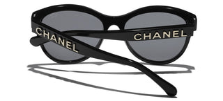 CHANEL CH 5458 women Black Butterfly Sunglasses