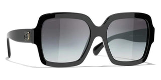 CHANEL CH 5479 women Black Visor Sunglasses