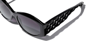 CHANEL CH 5486 women Black Geometric Sunglasses