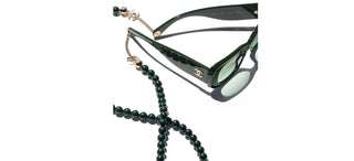 CHANEL CH 5488 women Green Rectangle Sunglasses