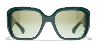 CHANEL CH 5512 women Green Visor Sunglasses