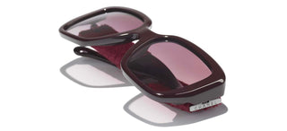 CHANEL CH 5512 women Red Visor Sunglasses