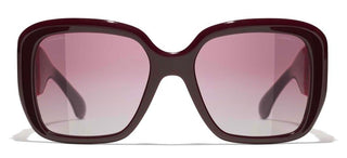 CHANEL CH 5512 women Red Visor Sunglasses