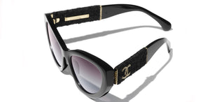 CHANEL CH 5513 women Black Butterfly Sunglasses