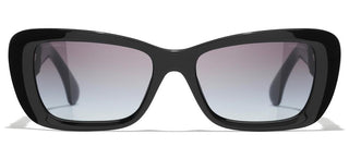 CHANEL CH 5514 women Black Rectangle Sunglasses