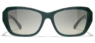 CHANEL CH 5516 women Green Butterfly Sunglasses