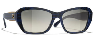 CHANEL CH 5516 women Blue Butterfly Sunglasses