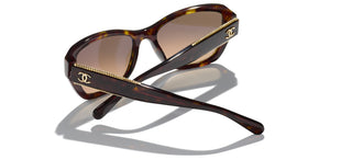 CHANEL CH 5516 women Brown Butterfly Sunglasses