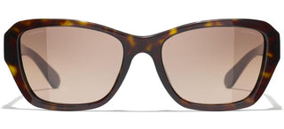 CHANEL CH 5516 women Brown Butterfly Sunglasses