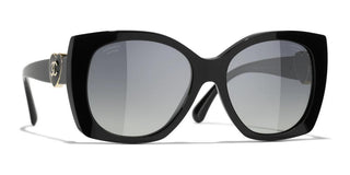 CHANEL CH 5519 women Black Square Sunglasses