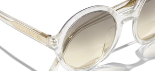 CHANEL CH 5522U women Transparent Round Sunglasses