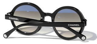 CHANEL CH 5522U women Black Round Sunglasses