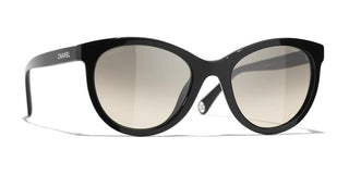 CHANEL CH 5523U women Black Pantos Sunglasses