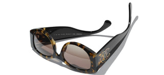 CHANEL CH 5524 women Brown Oval Sunglasses