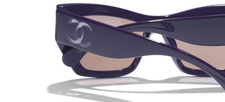 CHANEL CH 5527 women Violet Cat Eye Sunglasses