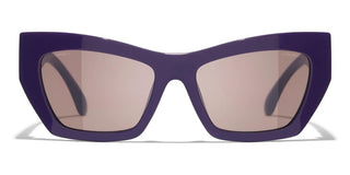 CHANEL CH 5527 women Violet Cat Eye Sunglasses