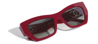 CHANEL CH 5527 women Red Cat Eye Sunglasses