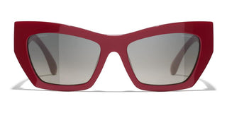 CHANEL CH 5527 women Red Cat Eye Sunglasses