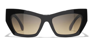 CHANEL CH 5527 women Black Cat Eye Sunglasses