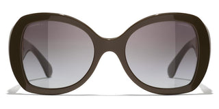 CHANEL CH 5531 women Brown Butterfly Sunglasses